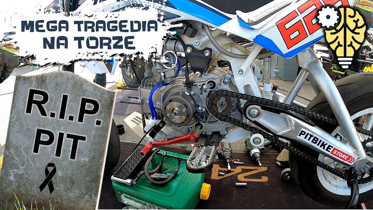 TAK lepiej nie zaczynać treningu Pitbike !!! Kartodrom Bydgoszcz 2022