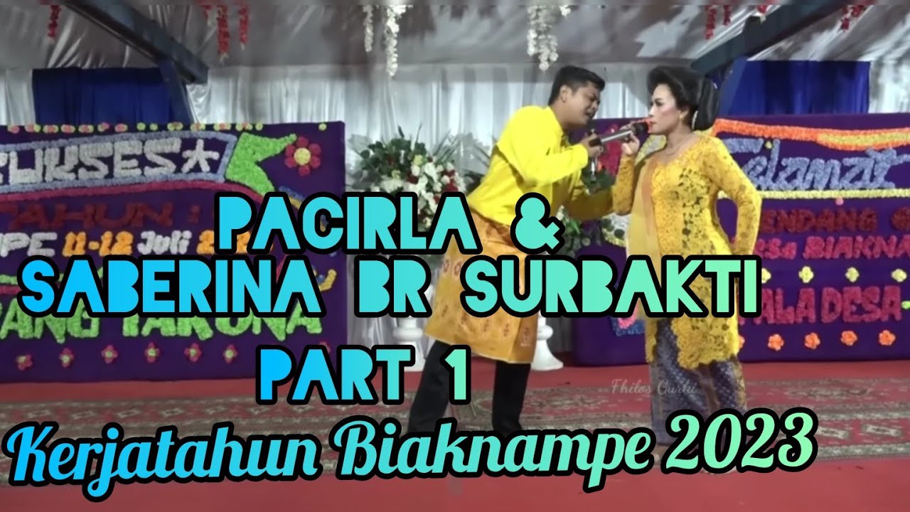 Pacirla VS Sabrina Br Surbakti Part 1 Kerjatahun Biak Nampe 2023