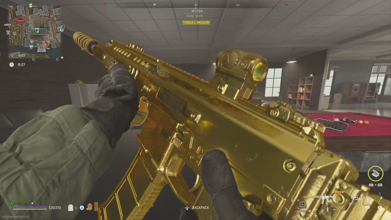 Secrect gold iso hemlock blueprint in vondel dmz