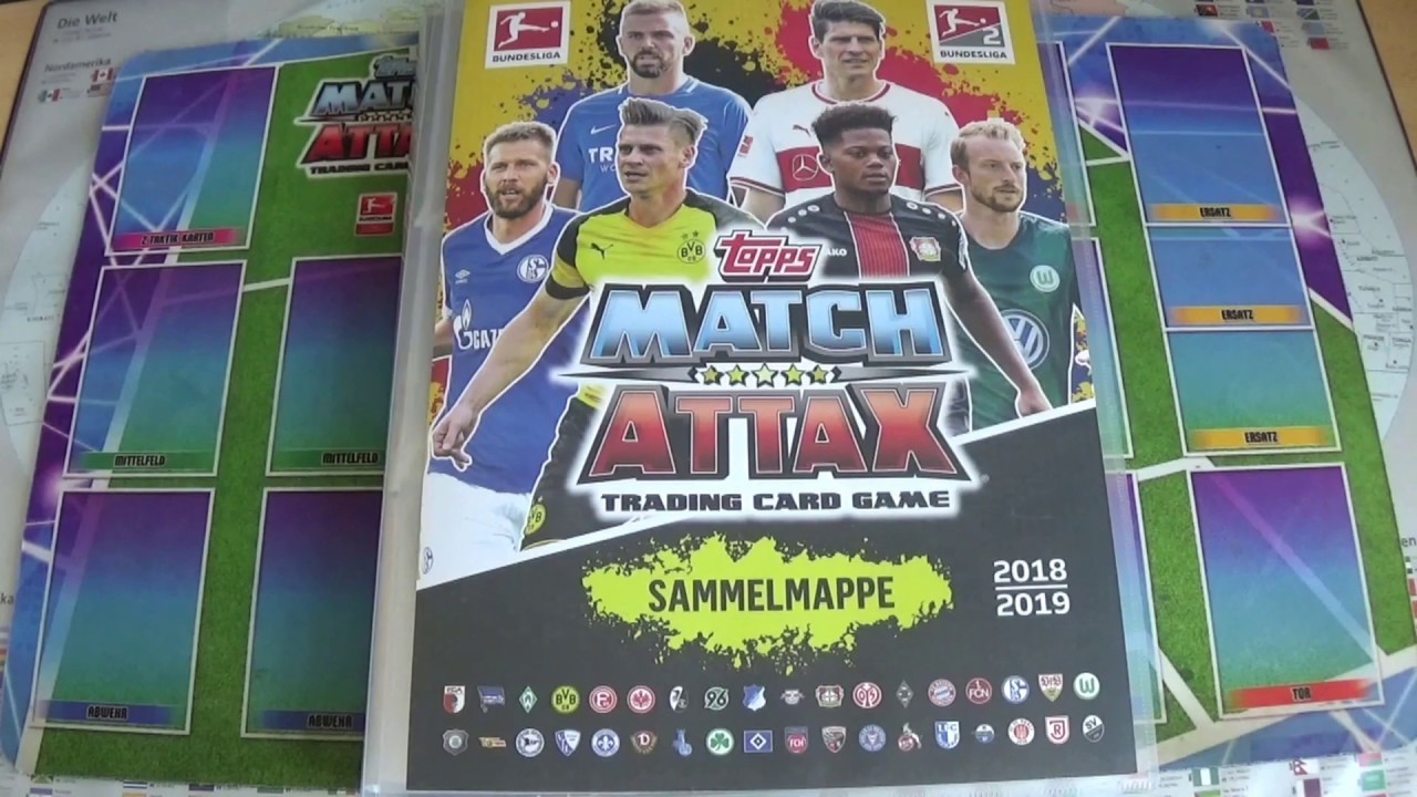 Match Attax 2018/2019 Mappenupdate!!!