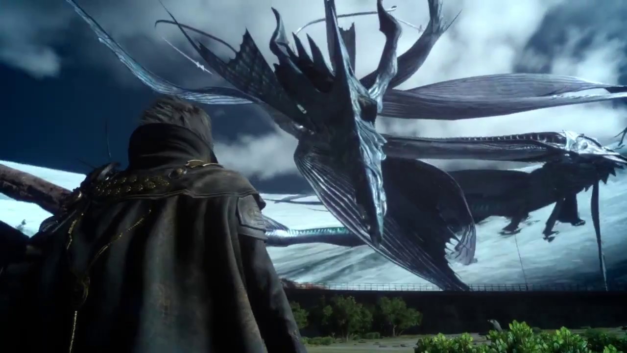FINAL FANTASY XV leviathan vs kujata