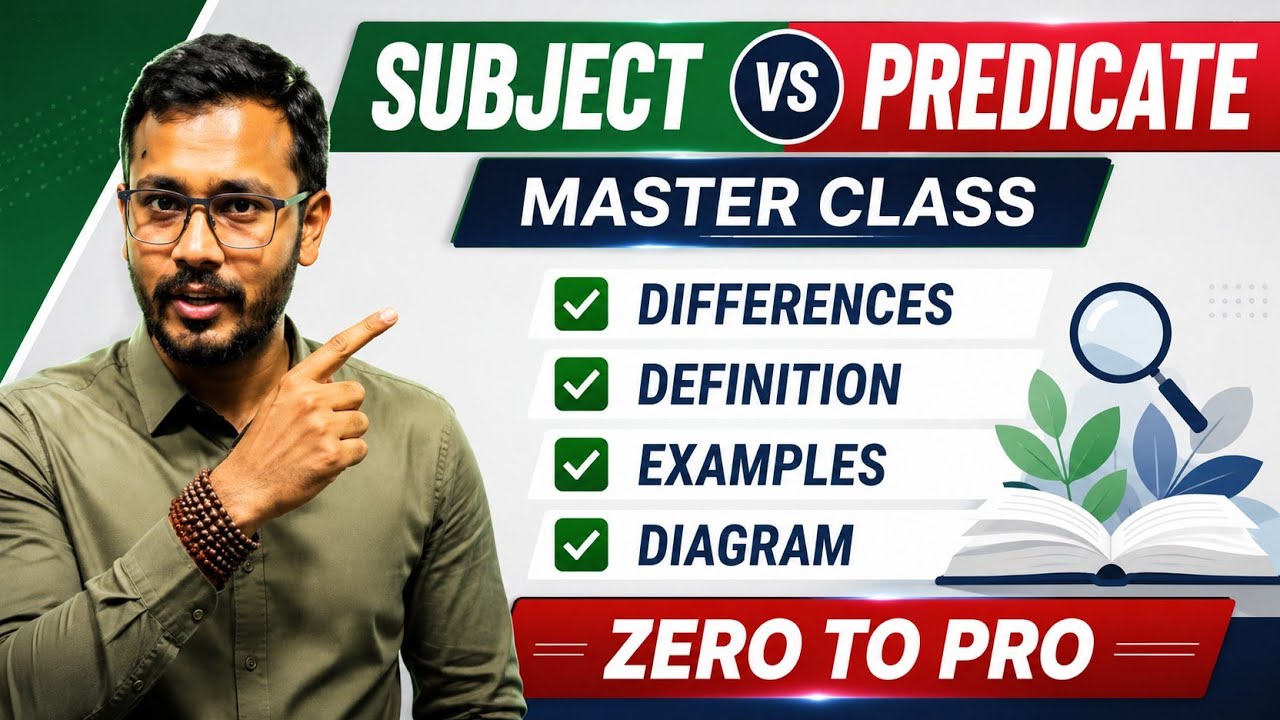 @perfect_learner || What are the Subjects and Predicates?|| Parts of a sentence || 