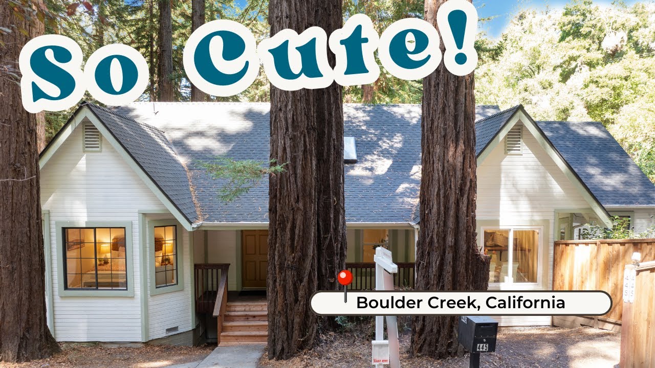 Massive Ranch in Redwoods - 445 sylvan ave, boulder creek, ca