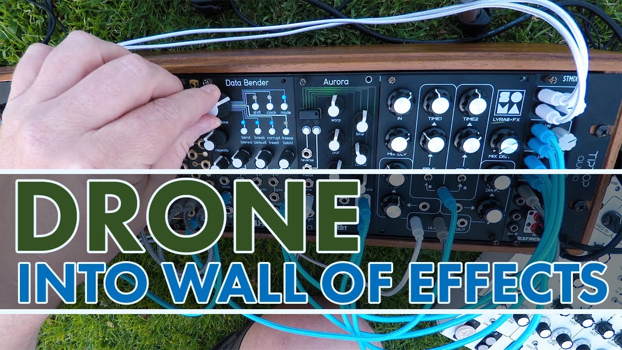 Lyra8 into Qu-Bit Aurora, Data Bender and Lyra8FX