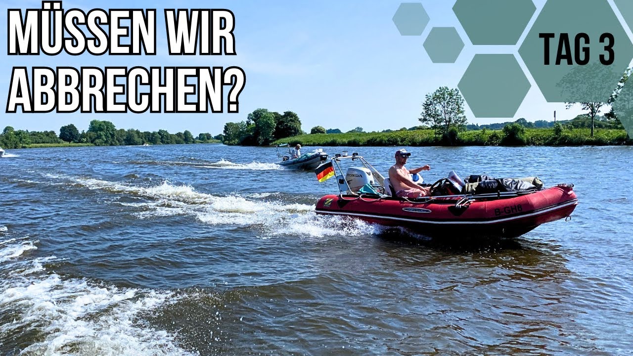 Nordsee oder Nichts? Die Entscheidung | über 500 km auf der Weser  | Die Bootstour Tag 3