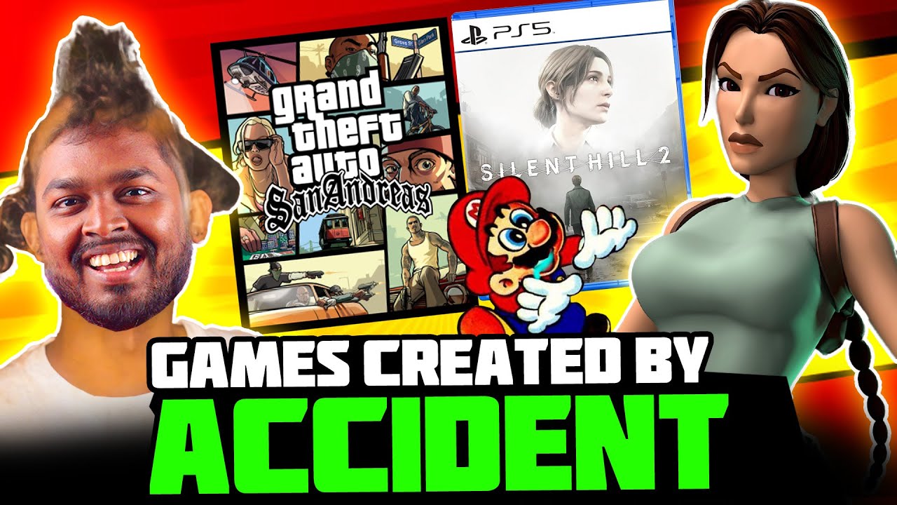Video Games Created By Accident 😱 🫨 | விபத்தால் உருவான GAMES 🔥 #mrkk #gaming #gta