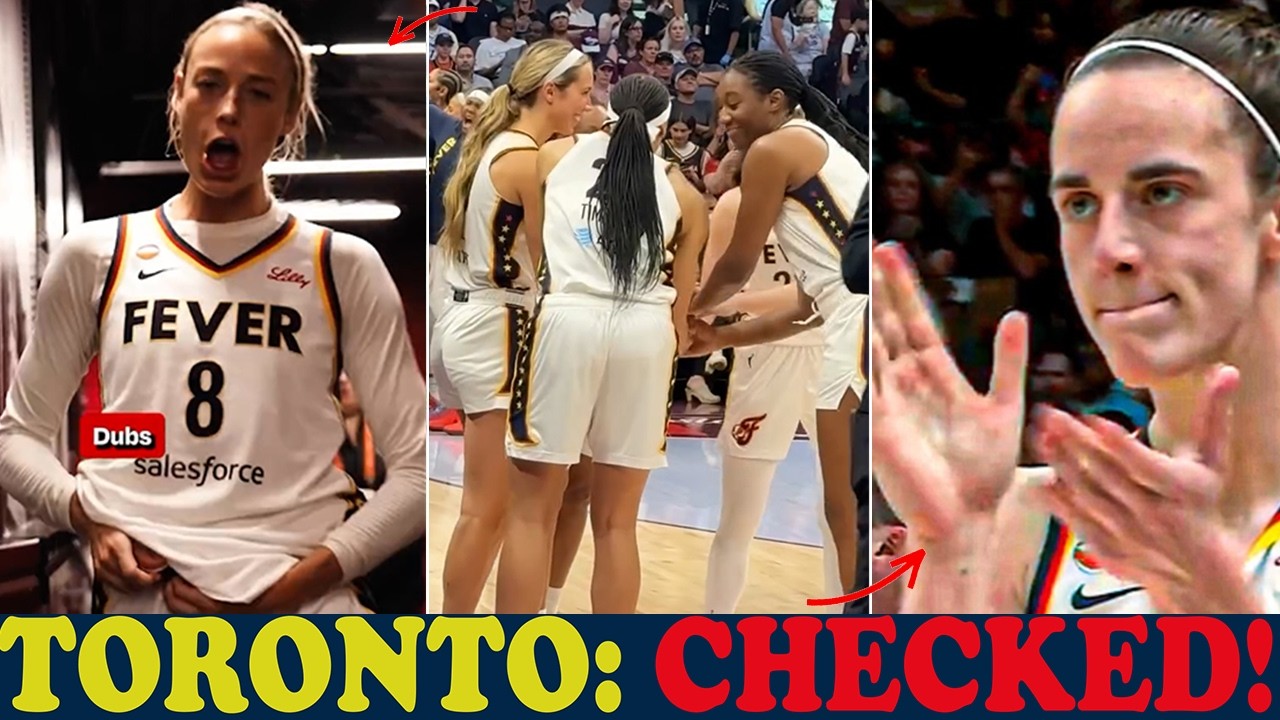 Caitlin Clark & Fever Go Crazy in Tunnel After First-Ever Road Win in Toronto 🔥❤️