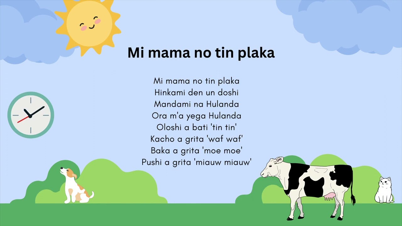 Cantica Clasico - Mi mama no tin plaka