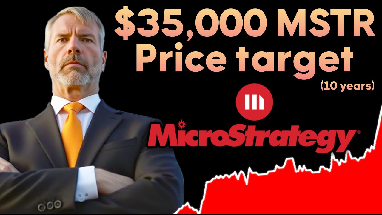 MicroStrategy Today (MSTR): $35,000 price target in just 10 years! Is this BEARISH?