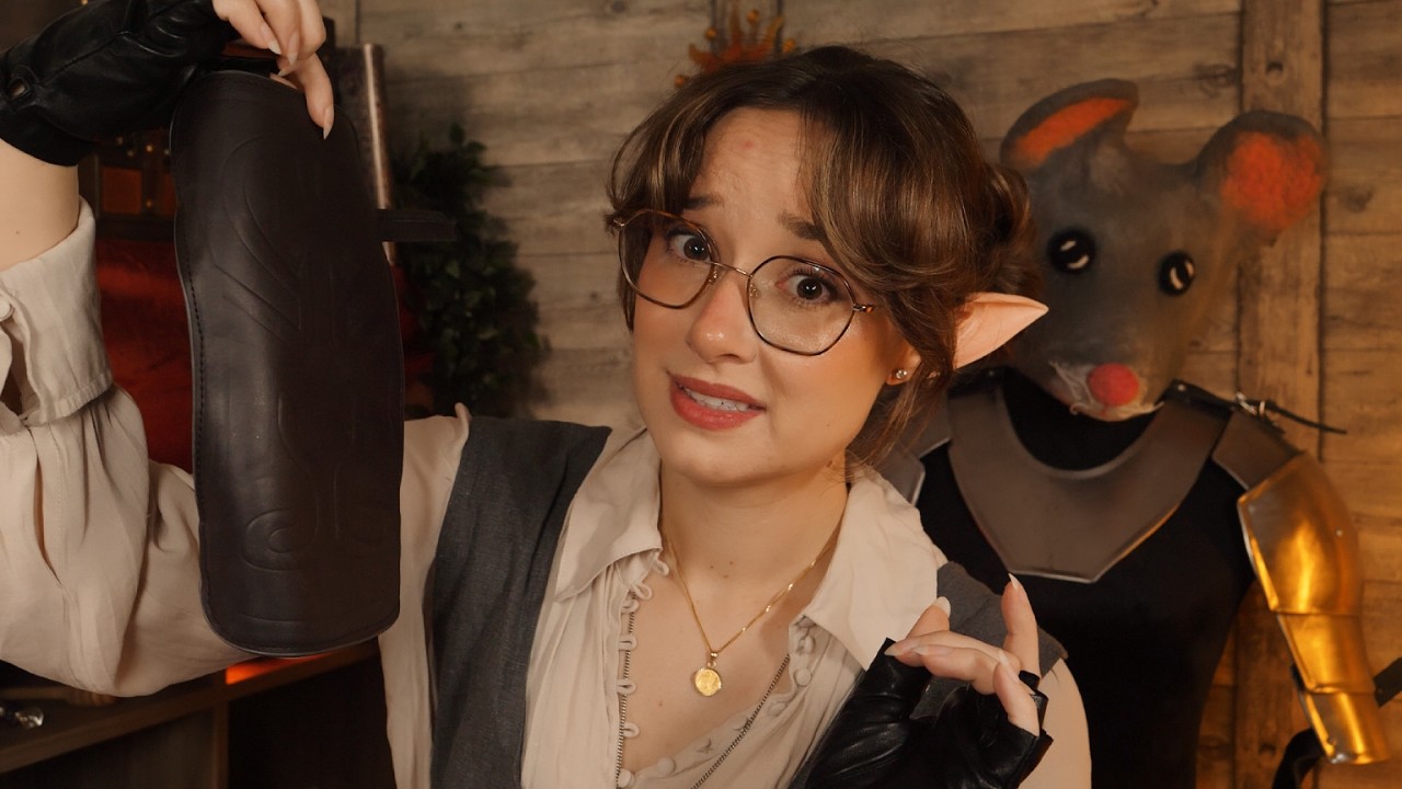ASMR Surprise It's Cursed! (Magical Armor Appraisal)