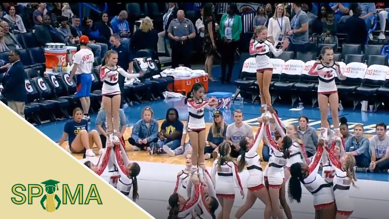 Tribe Cheer Outlaws Halftime Show Event!