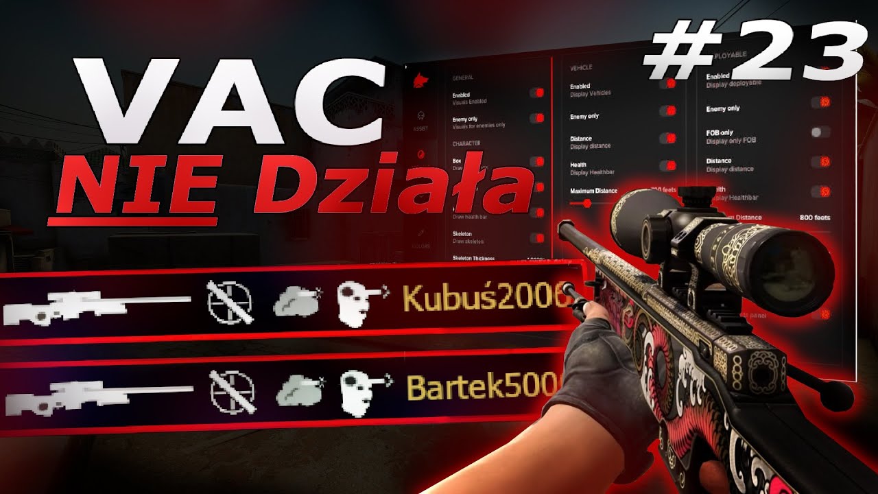Fecurity Legit Cheating... RAGE QUIT?! - VAC w CS2 NIE Działa! #23