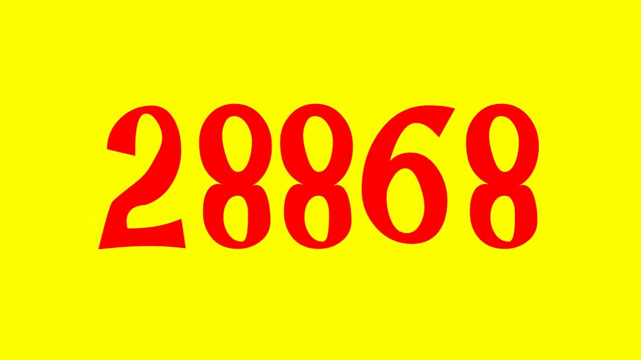 Colorful Numbers 1 to 110000