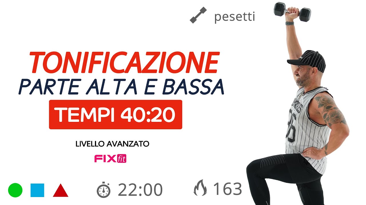 PHA A Casa: Tonificazione Gambe, Glutei, Braccia e Spalle