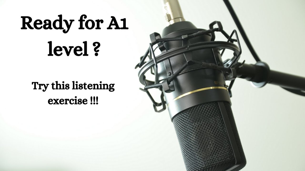 Are you ready for the A1 Dutch level ? Try this listening exercise...