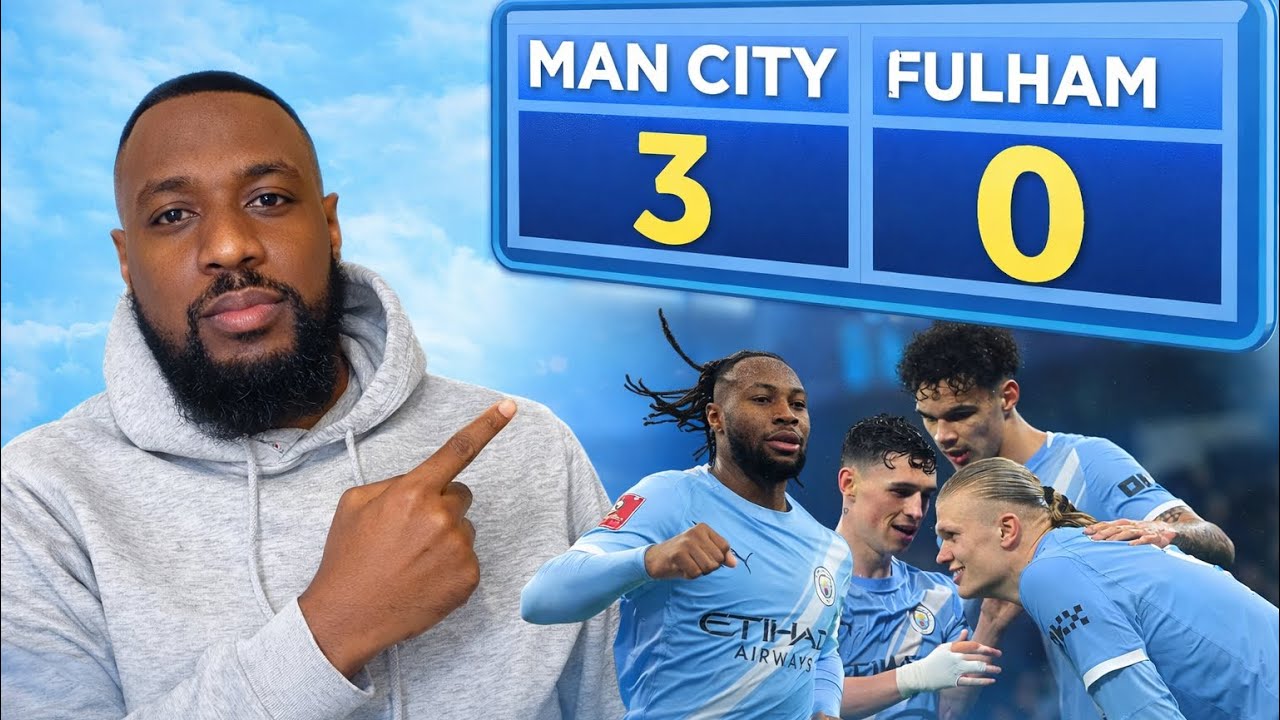 MAN CITY 3-0 FULHAM | Haaland Strikes Again! Dominant City Performance & Match Reaction