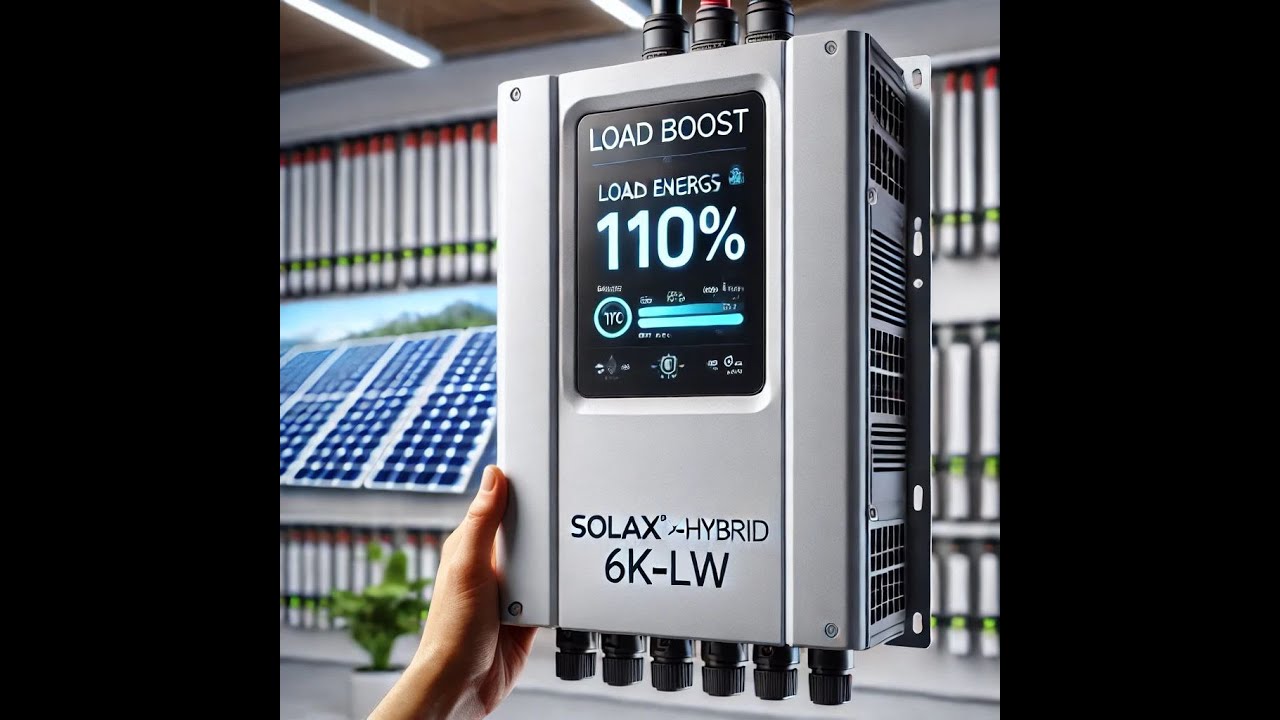 тест Solax X1 HYB 6.0 LV без акб  в режиме сетевого инвертора на подмес солнца и экспорт в сеть