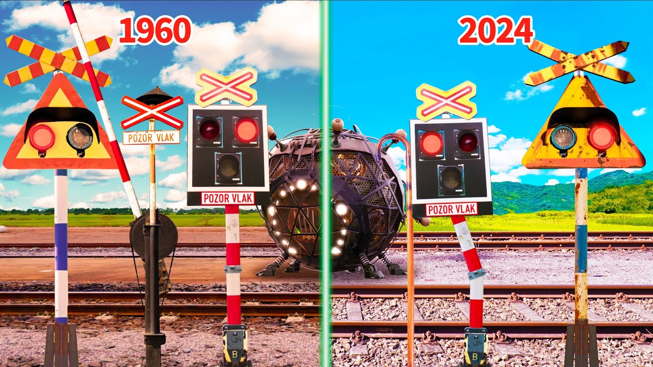 The Grandpa Railroad Crossing That Slips Back in Time (Přejezd)