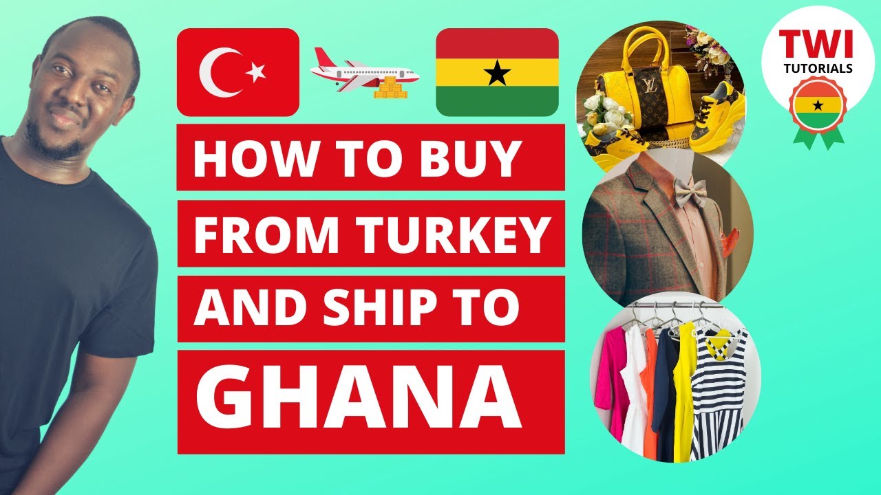 How to Buy From Turkey and Ship to Ghana | Step by Step | Grand Bazaar Istanbul | Twi Tutorials