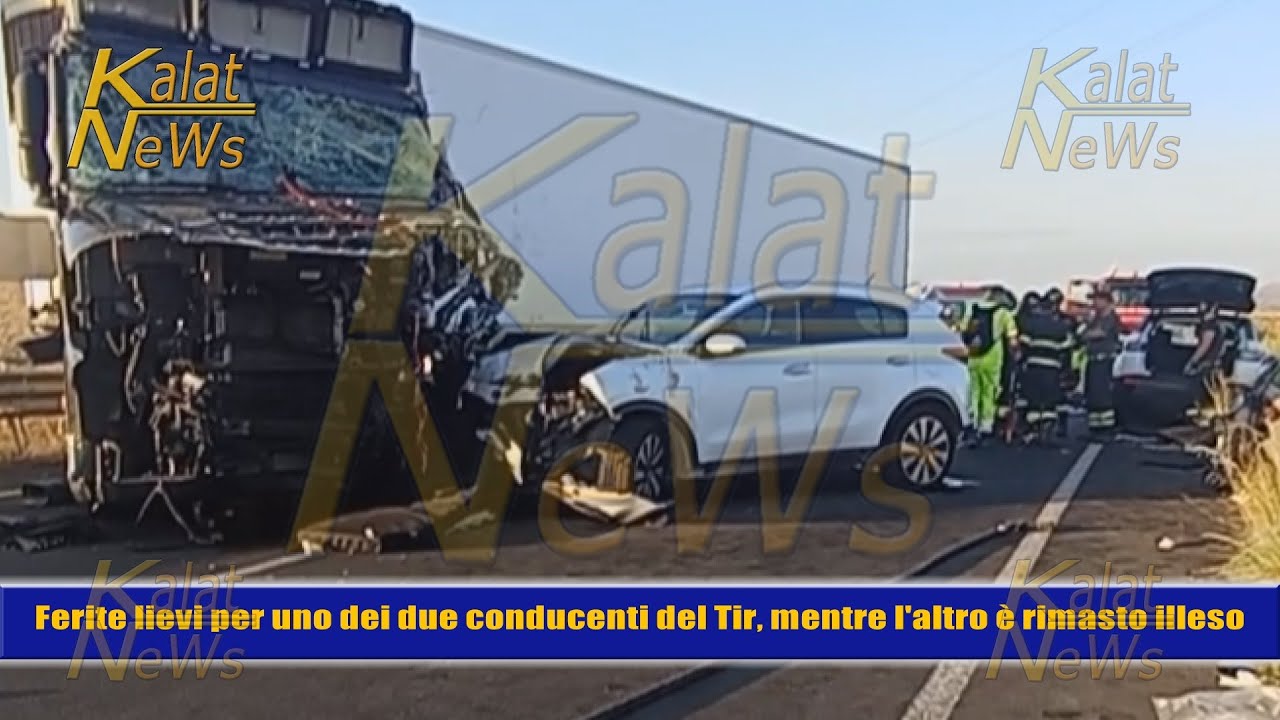 Caltagirone, Incidente Ss 417 Catania Gela 2 morti e 6 feriti, di cui due in gravi  condizioni