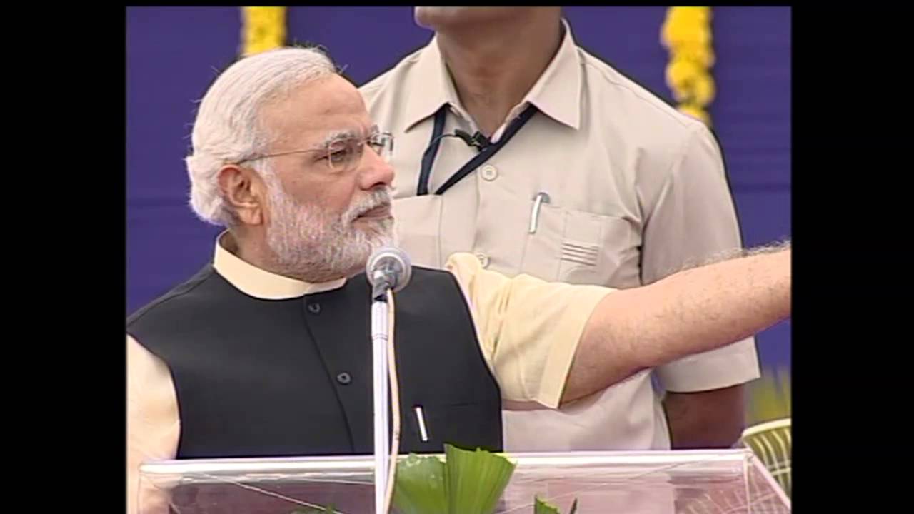 Shri Narendra Modi addresses at foundation stone laying ceremony of Statue of Unity