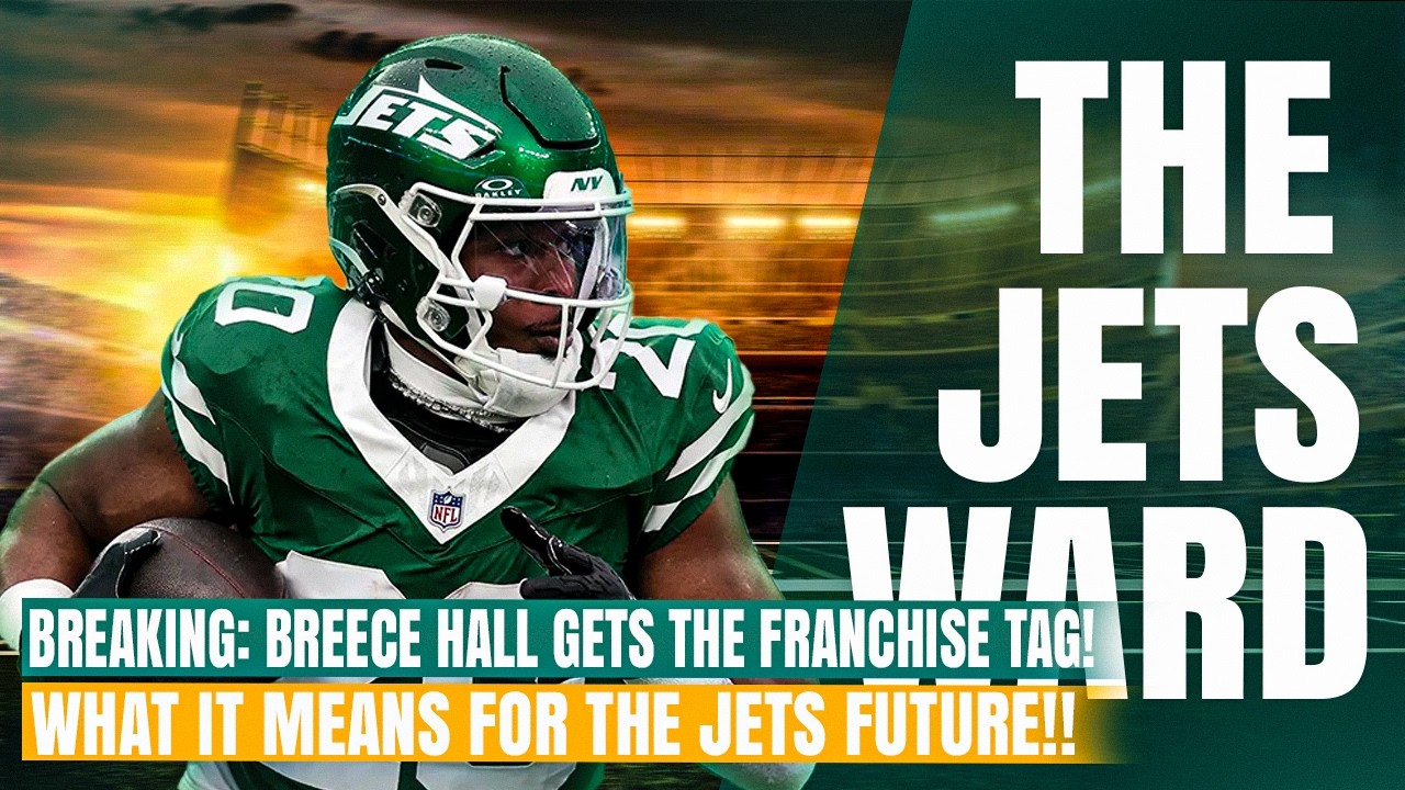 BREAKING: Breece Hall Gets the Franchise Tag!  What It Means for the Jets  Future!