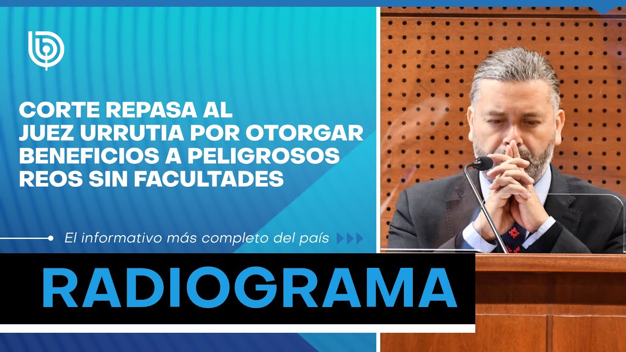 Corte repasa al juez Urrutia por otorgar beneficios a peligrosos reos sin facultades