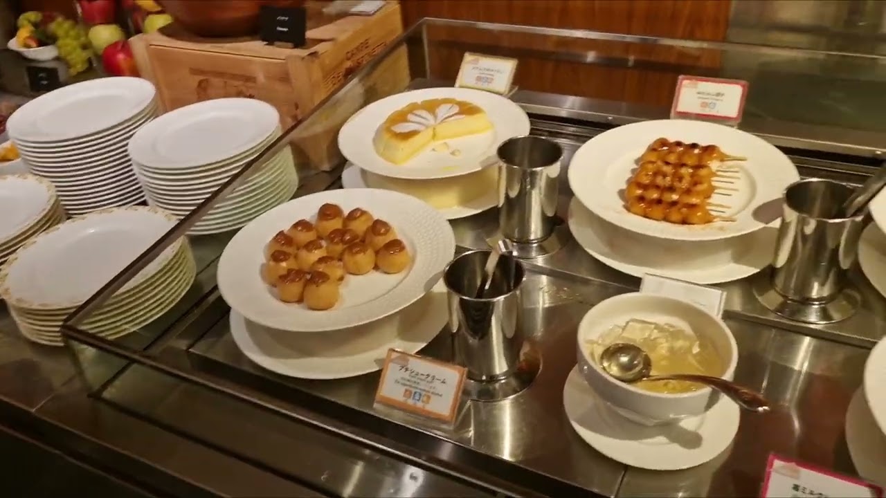 BREAKFAST AT HOTEL NIKKO OSAKA JAPAN 