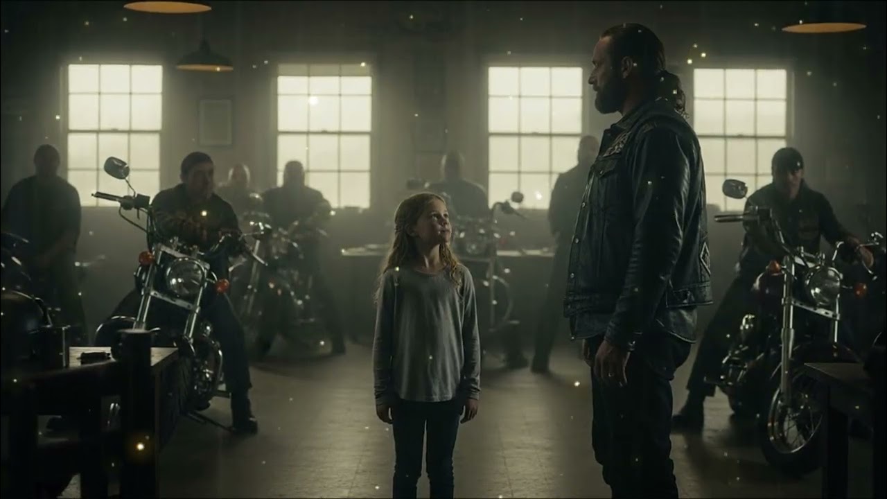 The Biker Lost His Memory and Didn’t Recognize the Little Girl — Her Next Words Made the Club Go Sil