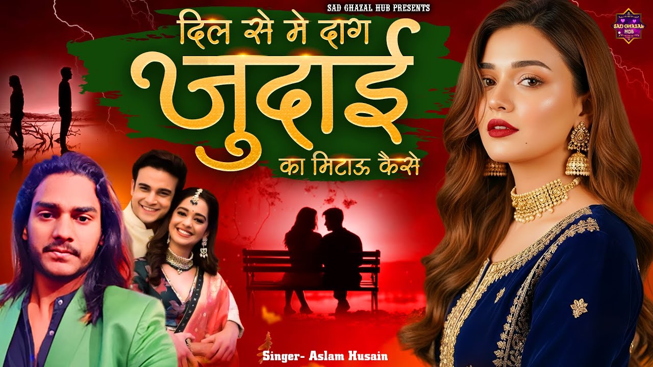 Aslam Husain Ki Ghazal | दिल से में दाग जुदाई का मिटाऊ कैसे | Sad Ghazal | Dard Bhari Ghazal #ghazal