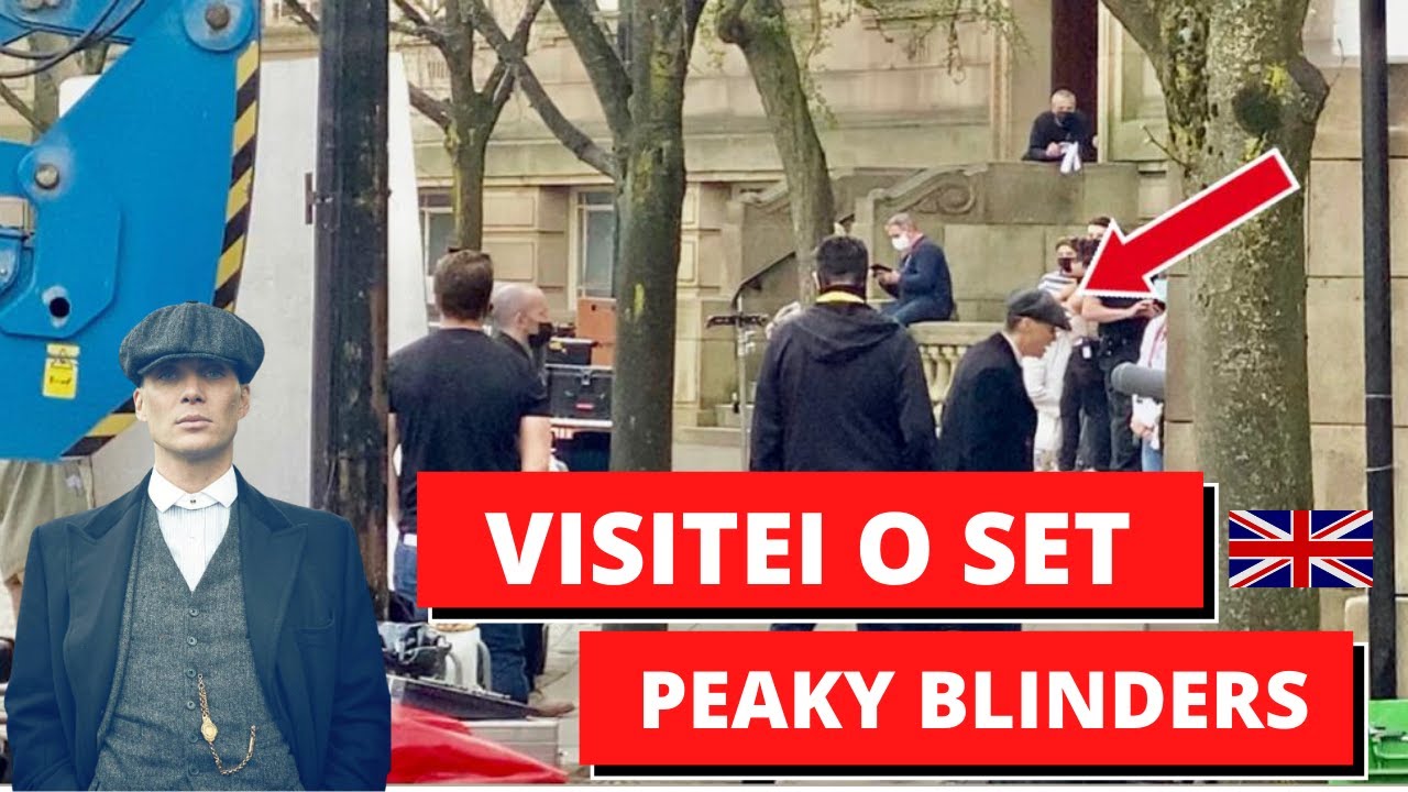 PEAKY BLINDRES - ENTREI NO SET DE FILMAGEM DA SÉRIE AQUI NA INGLATERRA