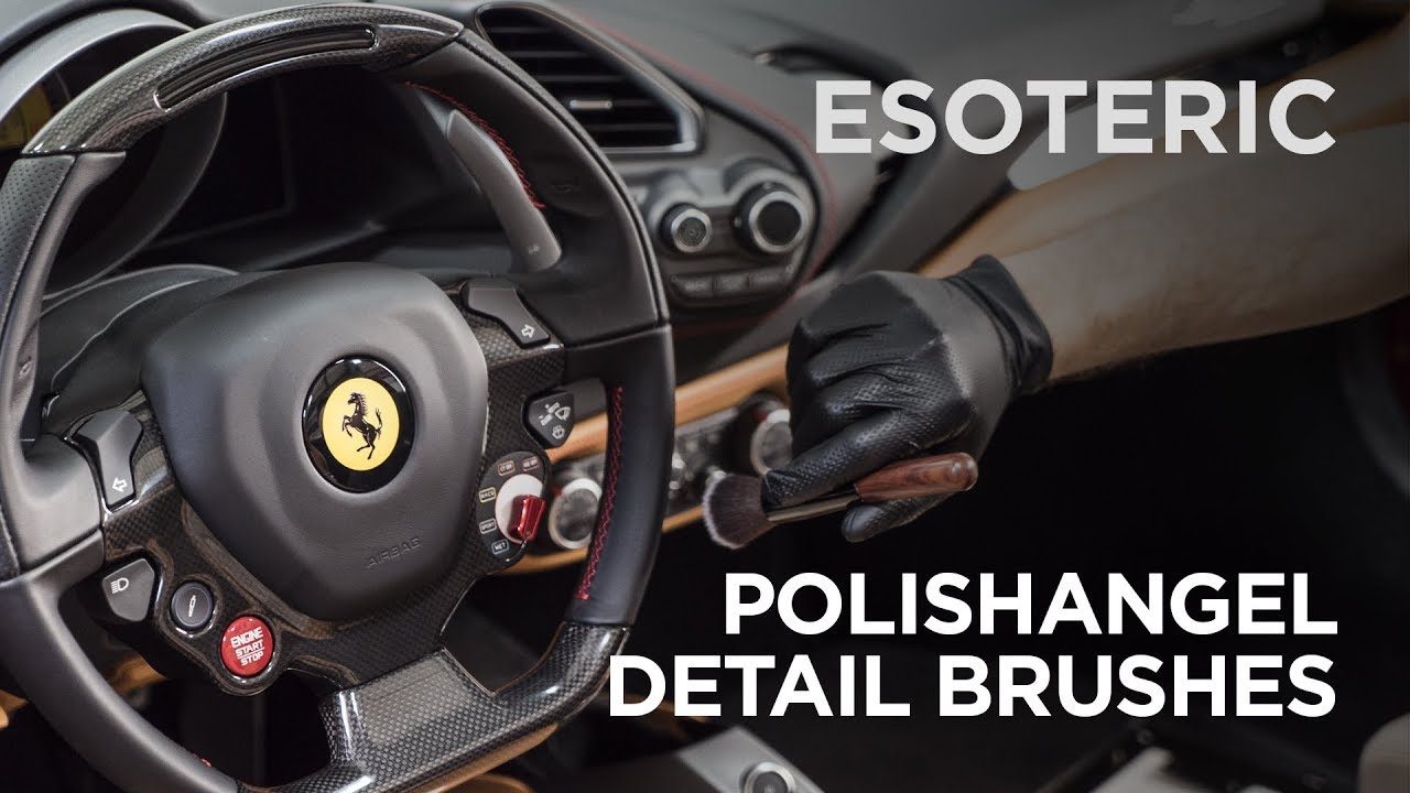 POLISHANGEL Interior Detailing Brush Review - ESOTERIC Car Care