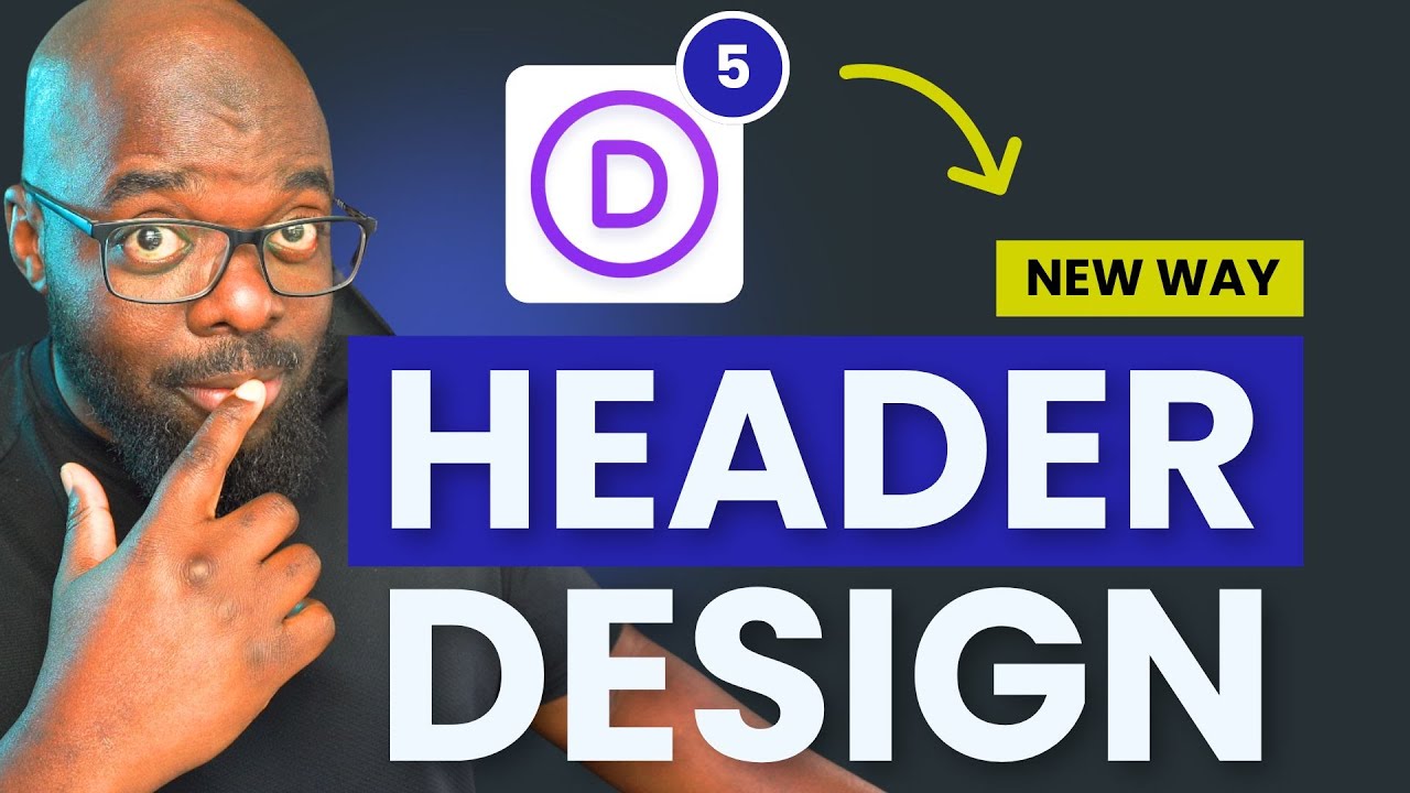 How To Create  A Header In Divi 5 - New Way!