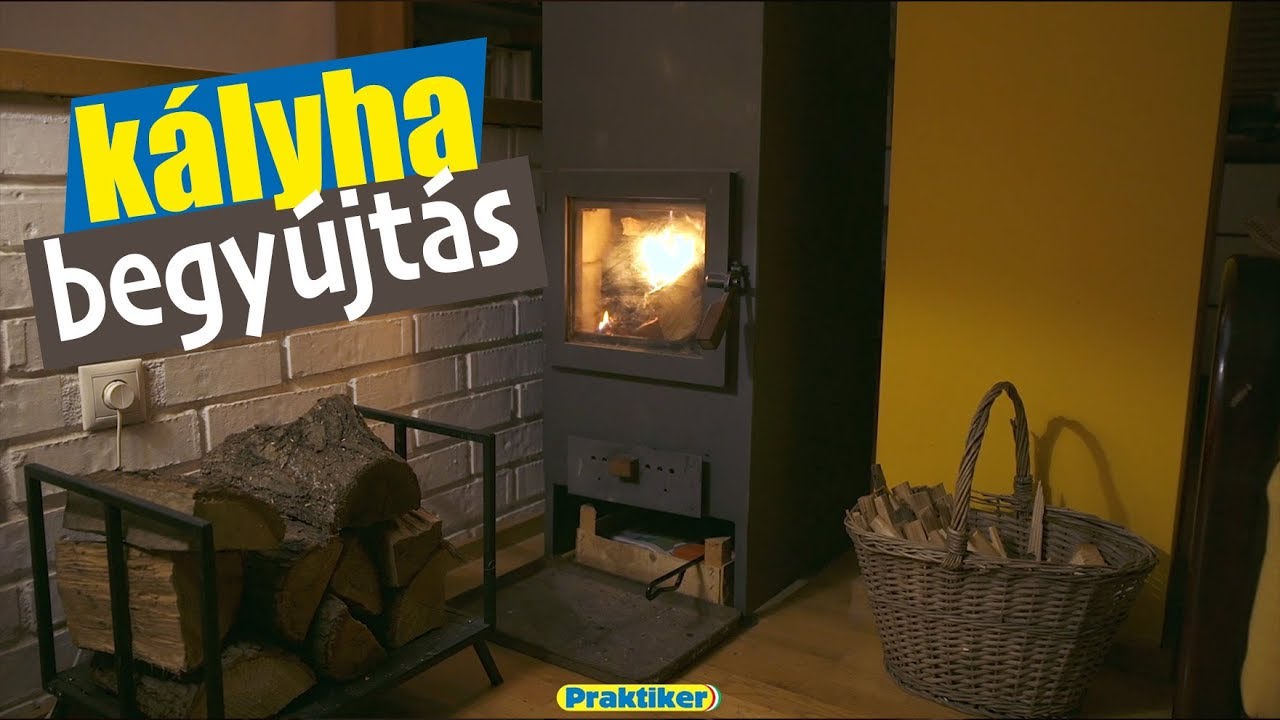 Kályha begyújtása őszire