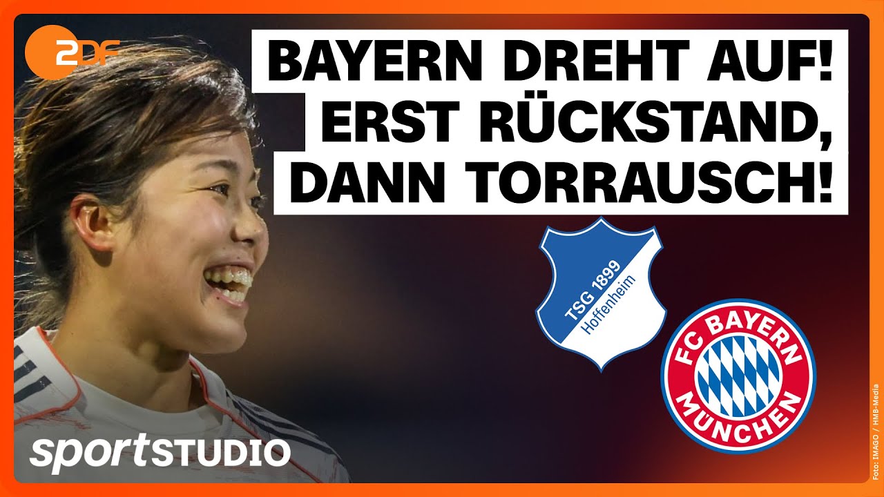 TSG Hoffenheim – FC Bayern München | Frauen-Bundesliga, 11. Spieltag 2025/26 | sportstudio