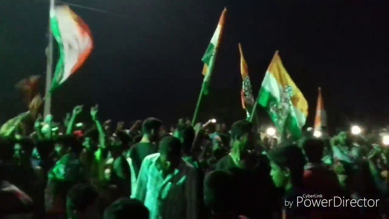 CONGRESS WINNING LOK SABHA 2018 ELECTION CELEBRATION DANCE