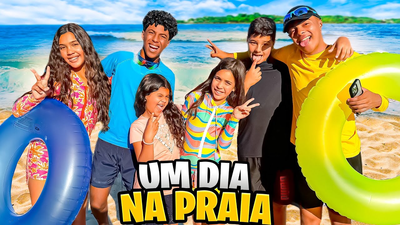 Um Dia Na PRAIA! (Feat Estevão Filipe)￼