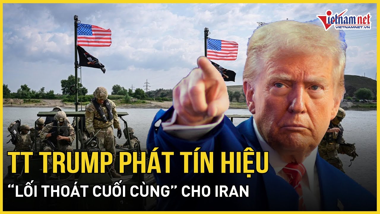 NÓNG RỰC: TT Trump phát tín hiệu “lối thoát cuối cùng” cho Iran, Mỹ giăng thế trận “khổng lồ” thị uy