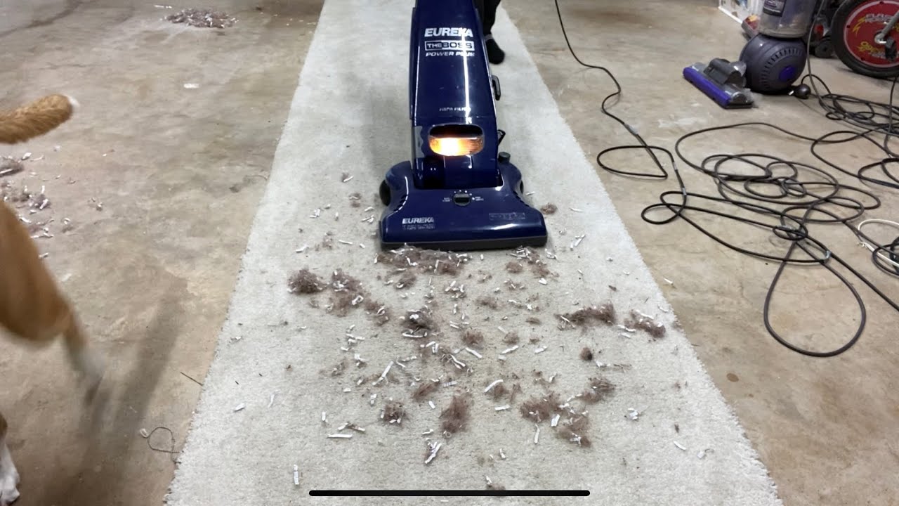 Eureka Power Plus (Victory) Mess Test/Whole Garage Cleaning!