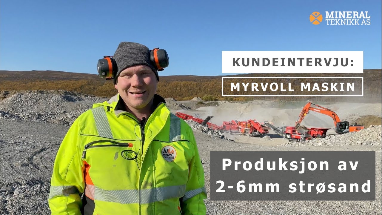 Kundeintervju med Myrvoll Maskin i Olderfjord
