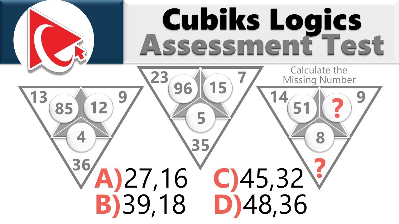 How to Pass CUBIKS LOGIKS ASSESSMENT TEST - Questions and Answers with Solutions