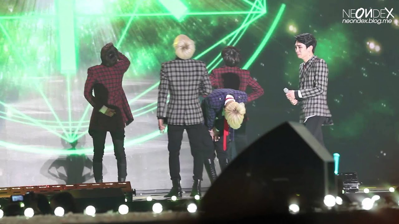 131114 멜론뮤직어워드 SHINee 샤이니 눈물의 수상소감