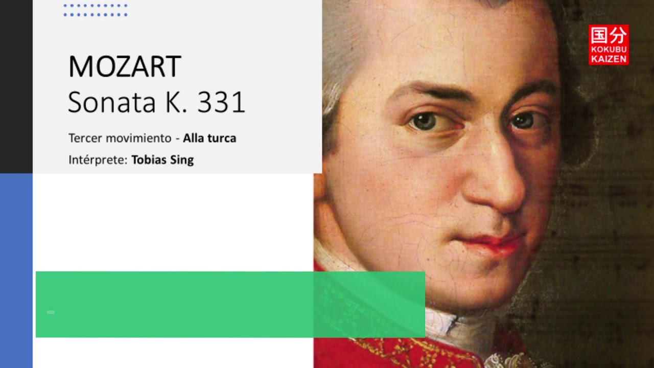 MOZART - Sonata para piano K. 331, 3er. mov. 