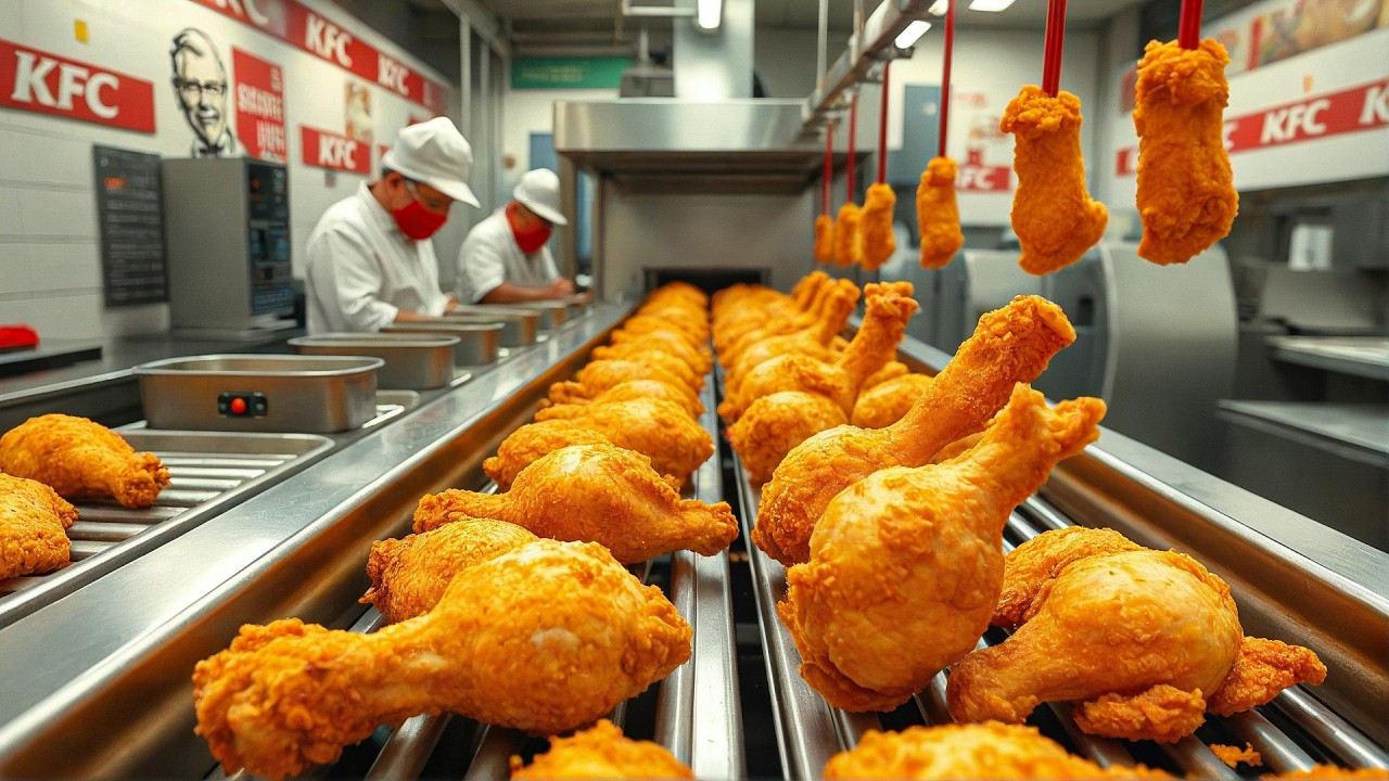 De la GRANJA a KFC: PROCESO INDUSTRIAL Paso a Paso