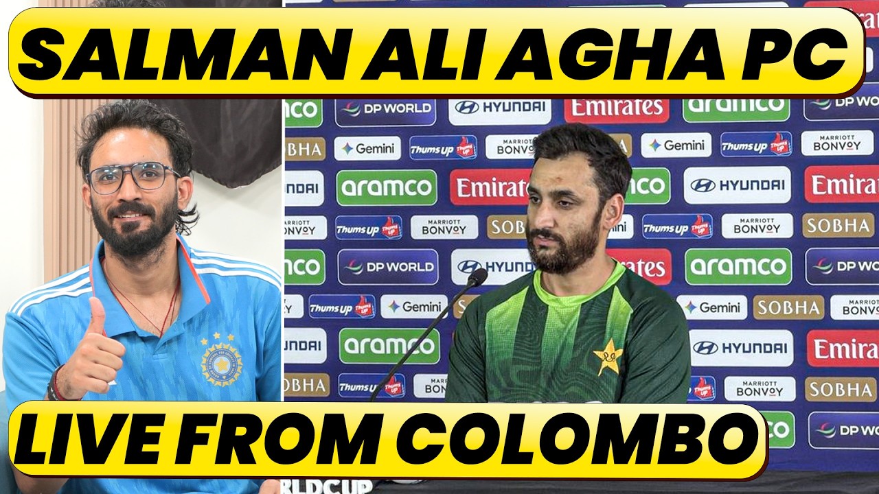 🔴LIVE FROM COLOMBO: RAIN DROPS, SALMAN ALI AGHA: USMAN TRUMP CARD, ACTION LEGAL. BABAR NOT CONCERN