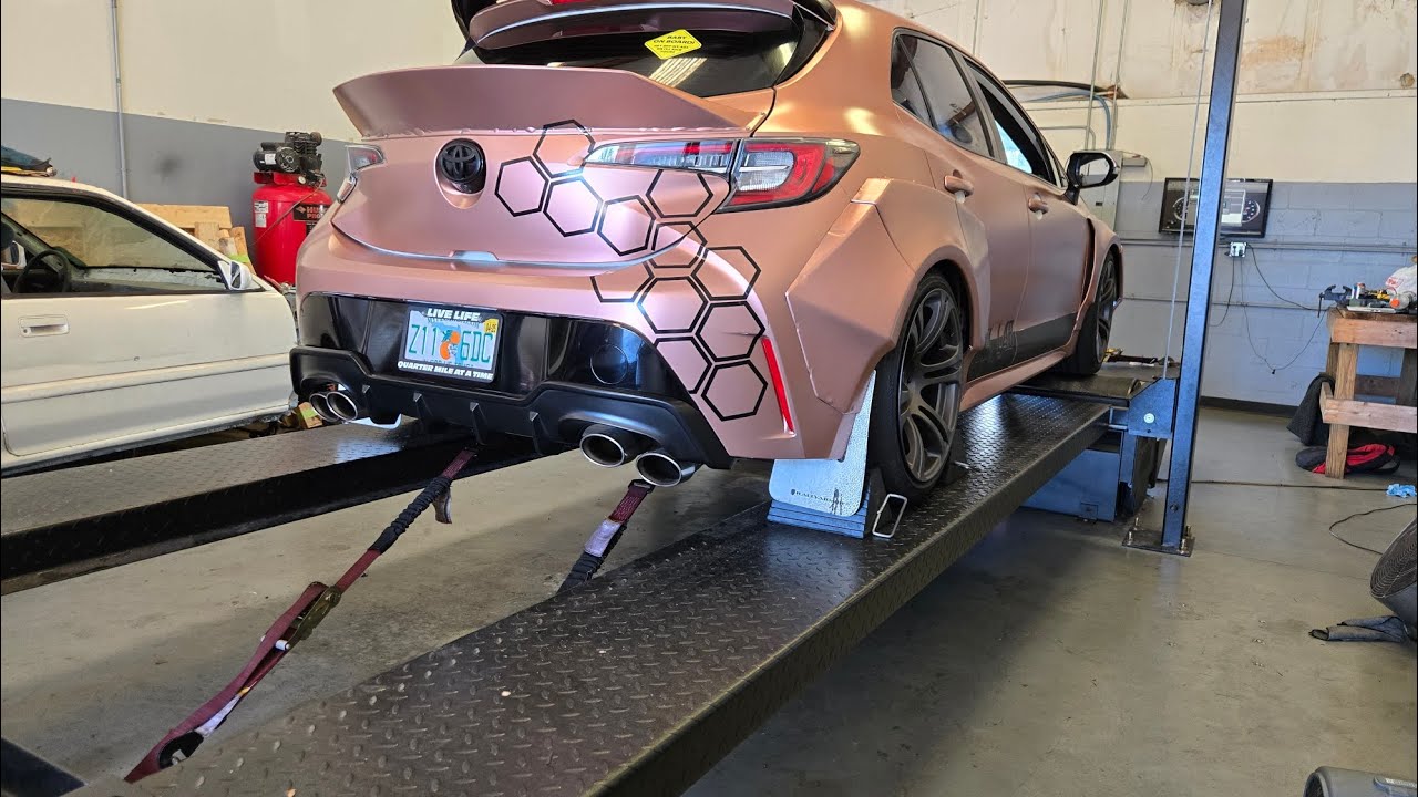 Dyno Day! Widebody Corolla Hatchback.