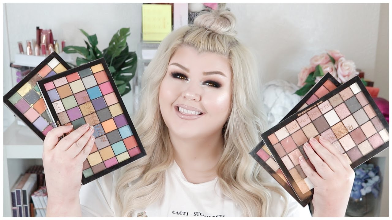 Revolution Maxi Reloaded Palettes | First Look + Swatches
