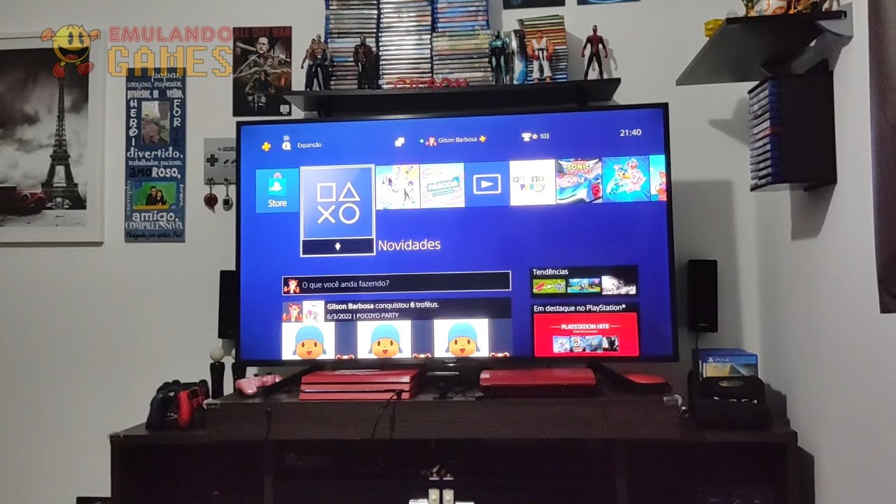 Minha Sala / Quarto Gamer 2022 (PC gamer, video games, filmes e muito mais)