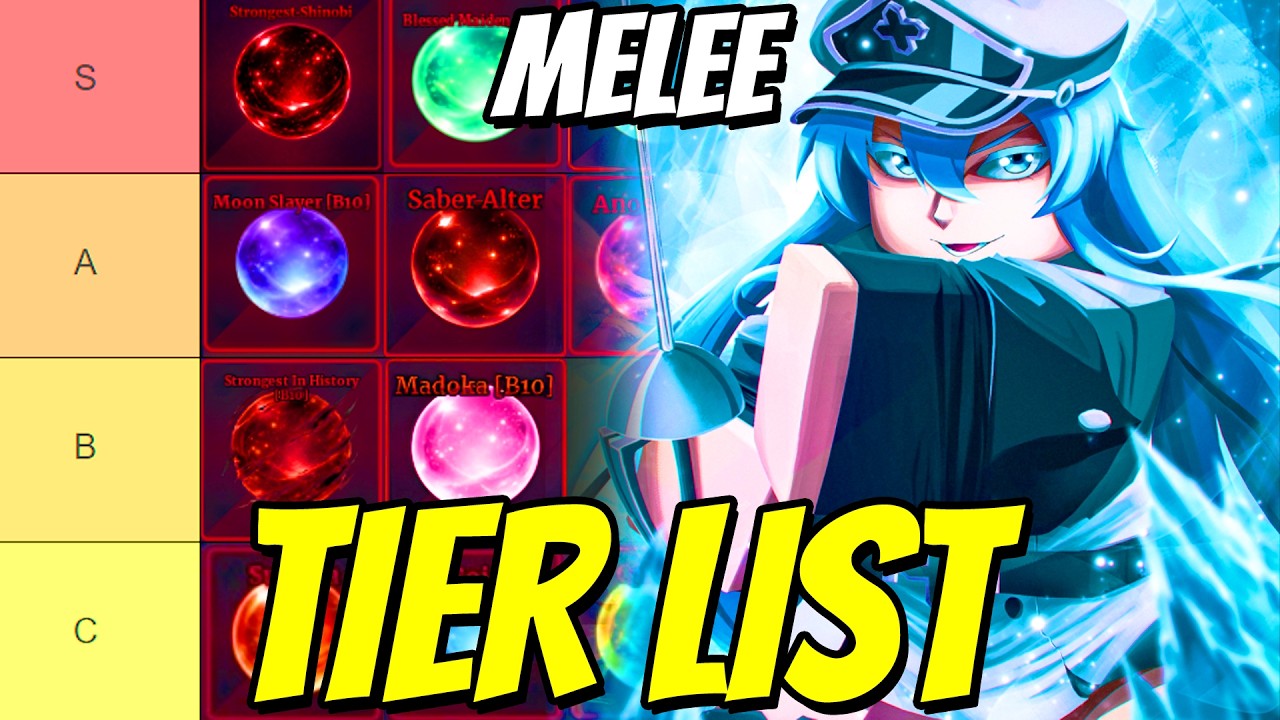 *NEW* Sailor Piece MELEE TIER LIST! (The BEST MELEE In SAILOR PIECE?) Roblox