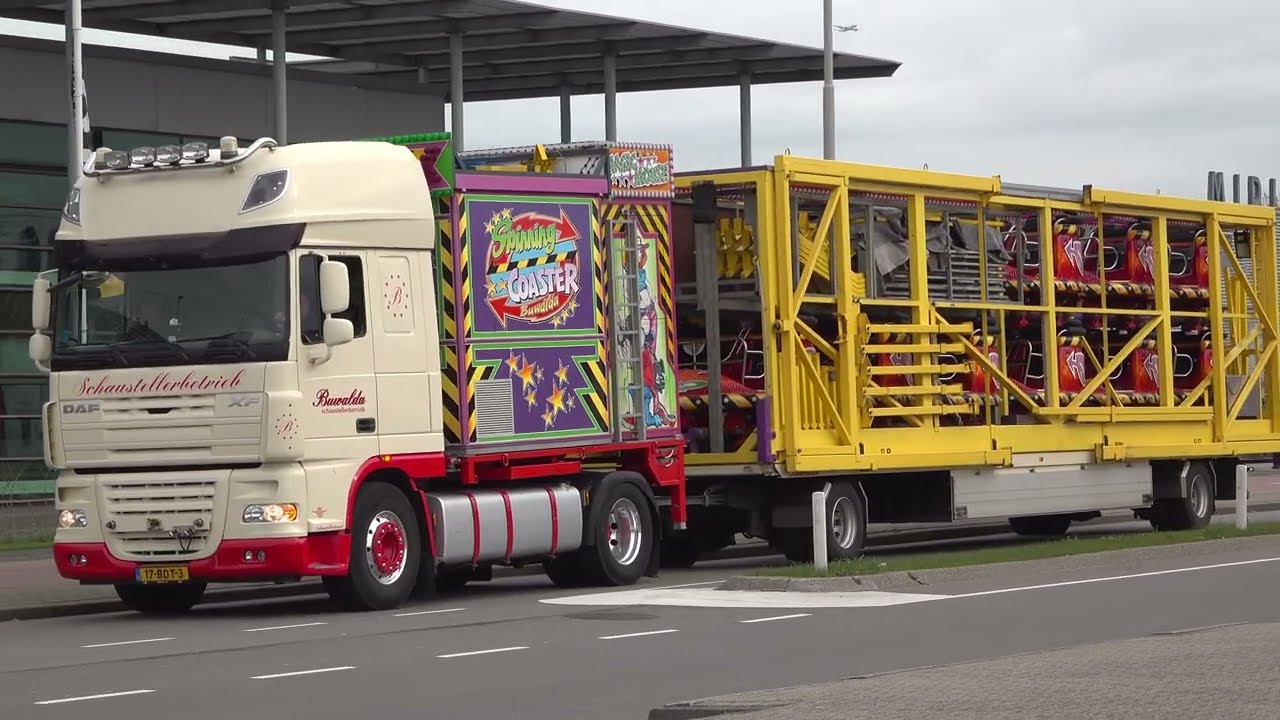 Kermis Beverwijk 2024 Transport en opbouw Deel 3